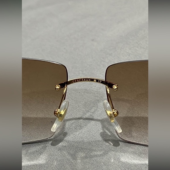 *SOLD* Cartier white buffs - Picture 5 of 7